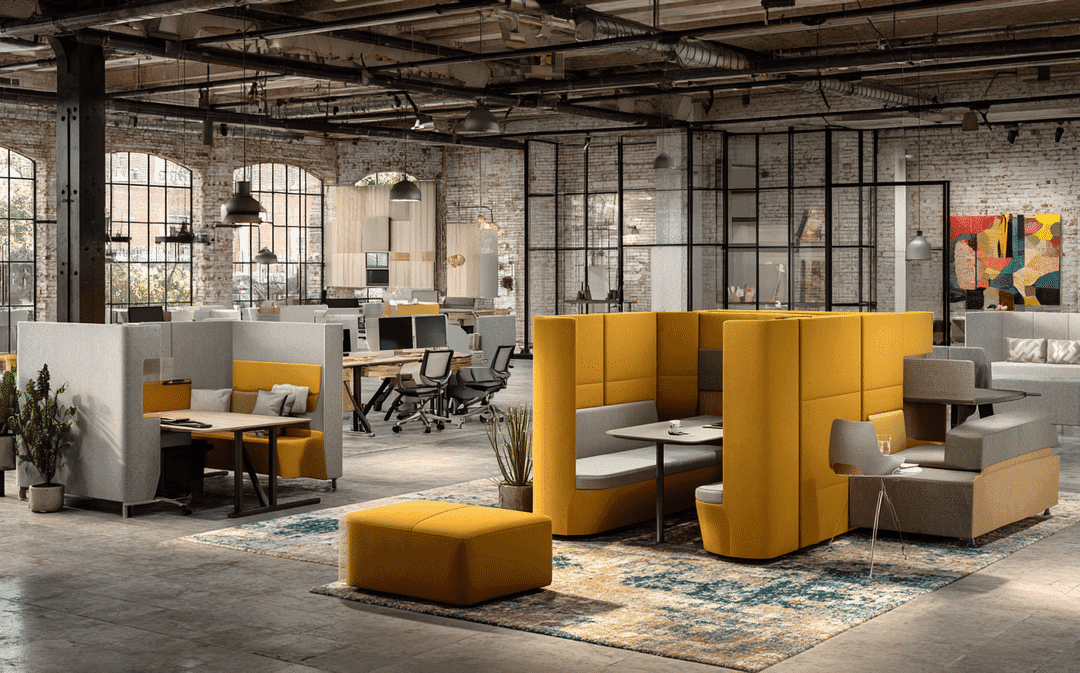 Modern Breakout Office Furniture: Enhancing Shared Workspaces with Comfort, Function, and Style