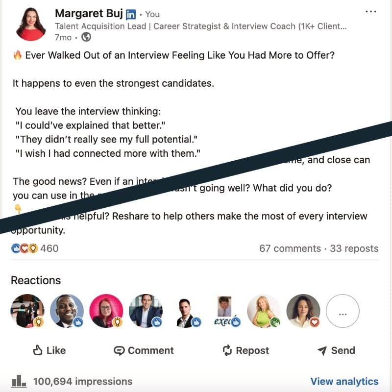 Margaret Buj / How to make the interview shortlist / Get hired faster course (2026) / Interview coach