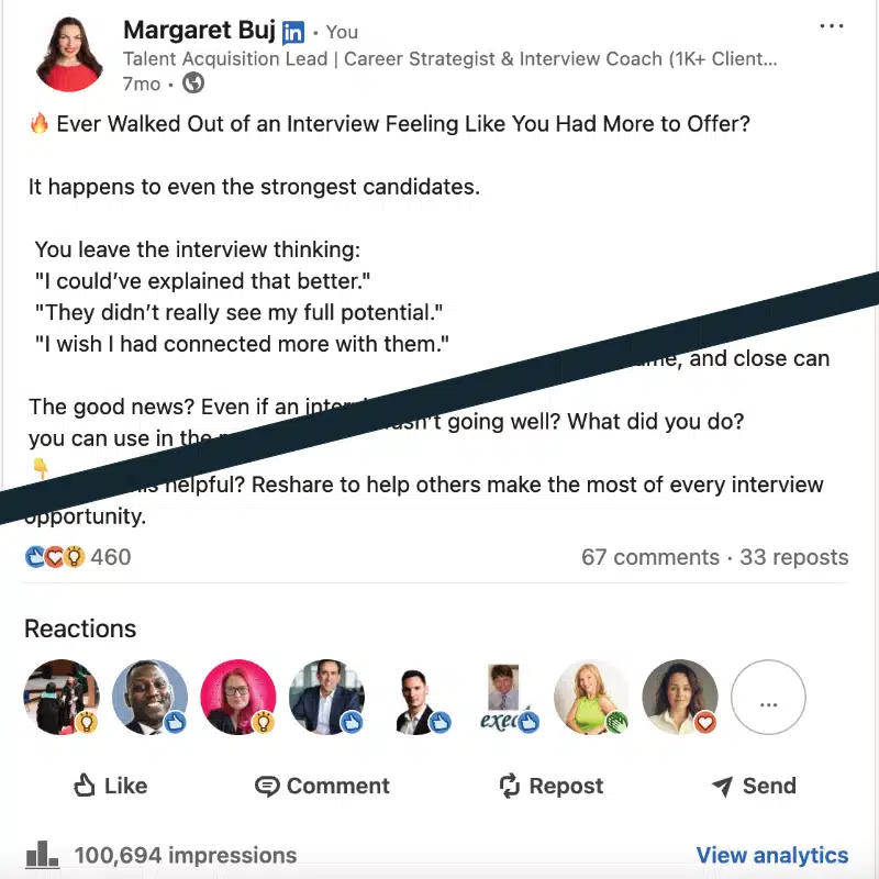 Margaret Buj / How to make the interview shortlist / Get hired faster course (2026) / Interview coach
